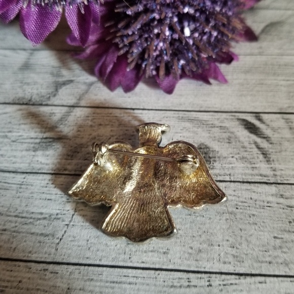 Gorgeous Vintage Angel Brooch - Picture 3 of 5